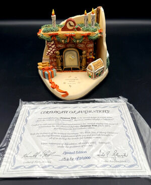 Goebel Hummel Christmas Wish Musical Display Set 1999 Limited Ed Musikfest Box